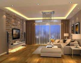 #27 para Interior Design (3D Rendering) for 1 Bedroom and 1 Living room de Sudeepsaha010