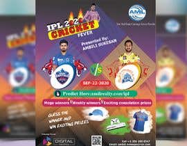 #42 para Contest flyer for Indian Premier League 2020 for Amil Realty de LeonardoGhagra