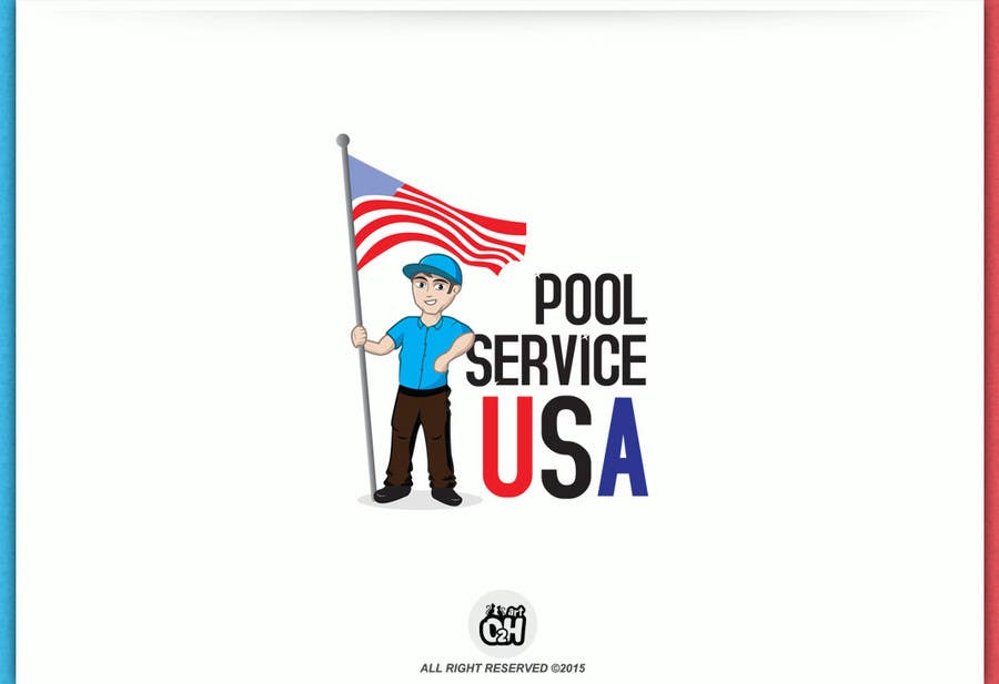 Bài tham dự cuộc thi #48 cho                                                 Pool Service USA Logo
                                            