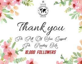 #29 dla I need a thank you post for 10,000 followers on our Facebook page . Needs to contain our logo, check out our website for logo www.Perfumersworld.com przez PkSunny0
