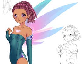#20 pentru Design a Anime character - 24/09/2020 13:41 EDT de către GraphicsArch24