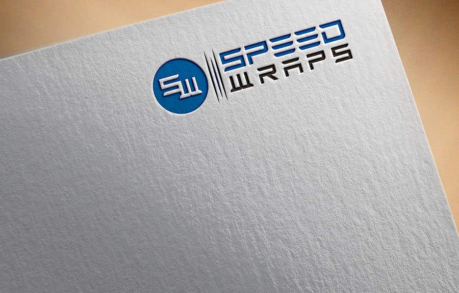 Kilpailutyö #551 kilpailussa                                                 Logo design for my new graphics installation company. Business name: Speed Wraps
                                            