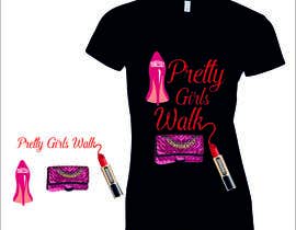 #41 pentru I need a logo designed. I have a logo I need it enhanced to make it better. I would like for the heel to hang of the P in the word pretty , the pocketbook blended in &amp; the lipstick can stay how it is. Make the phrase larger. de către KanbeSucceed