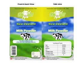 #82 для Label for a Milk Powder package від milanpatel2357