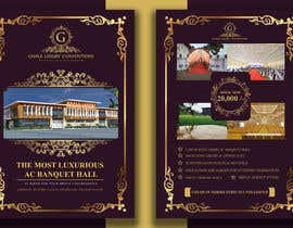 #2 for Build  pamphlet for my luxury wedding hall by malikanisur