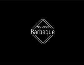 #52 for I need a logo for a company. The company is a BBQ catering/food truck/restaurant business. The name is “No Label Barbecue”. I am looking for a simple and clean design, white letters over a black background. by nitutasnim