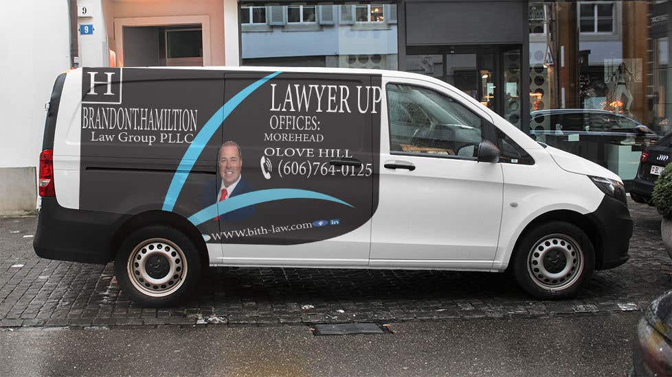 Contest Entry #72 for                                                 Design Professional Car Wrap for Lawyer
                                            