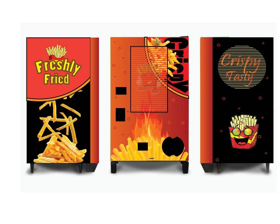 Inscrição nº 10 do Concurso para                                                 frinch fries vending machine design
                                            
