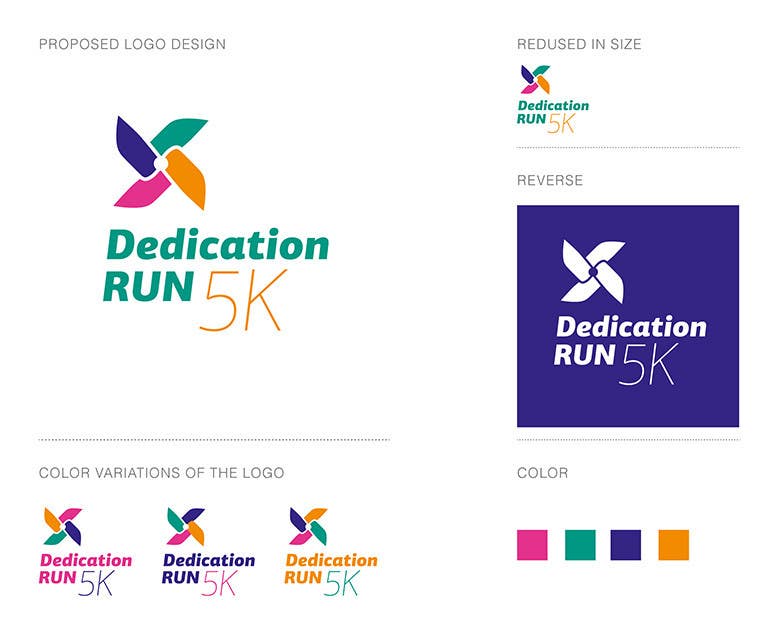 Konkurransebidrag #153 i                                                 Design a Logo for Dedication Run
                                            