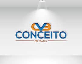 #129 para Metallurgical company logo - CVB CONCEITO METÁLICO de abdullahall6018