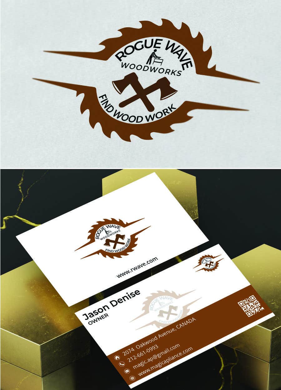 Penyertaan Peraduan #107 untuk                                                 Design a Logo / business card
                                            