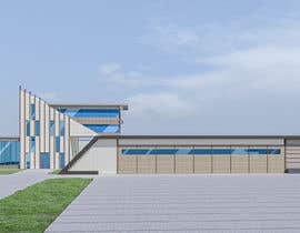 Nambari 101 ya Exterior design plan of the hangar house na demonstratorman