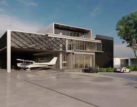 #64 for Exterior design plan of the hangar house by arcmalik07