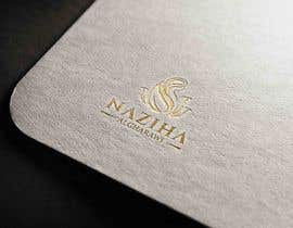 #229 pёr Need experienced logo designer

A logo for a beauty salon is needed
The name is (Naziha AlGharawi)
The wanted color is 3d golden with baby pink
***This must be exclusive and creative design nga tousikhasan