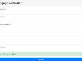 #4 for Auto calculator  Widget for Websites by mdpanna1