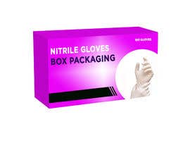 Nro 64 kilpailuun Nitrile Gloves Box packaging käyttäjältä AbodySamy