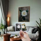 #20 cho Ad image for social media presenting a canvas in a livingroom bởi masooma008