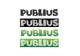 Tävlingsbidrag #44 ikon för                                                     Design a Logo for Publius Music Production
                                                