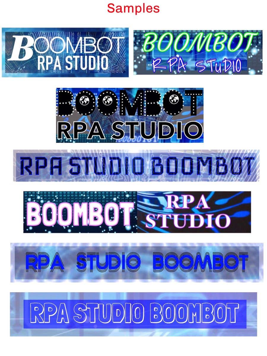 Kilpailutyö #599 kilpailussa                                                 RPA studio Boombots
                                            