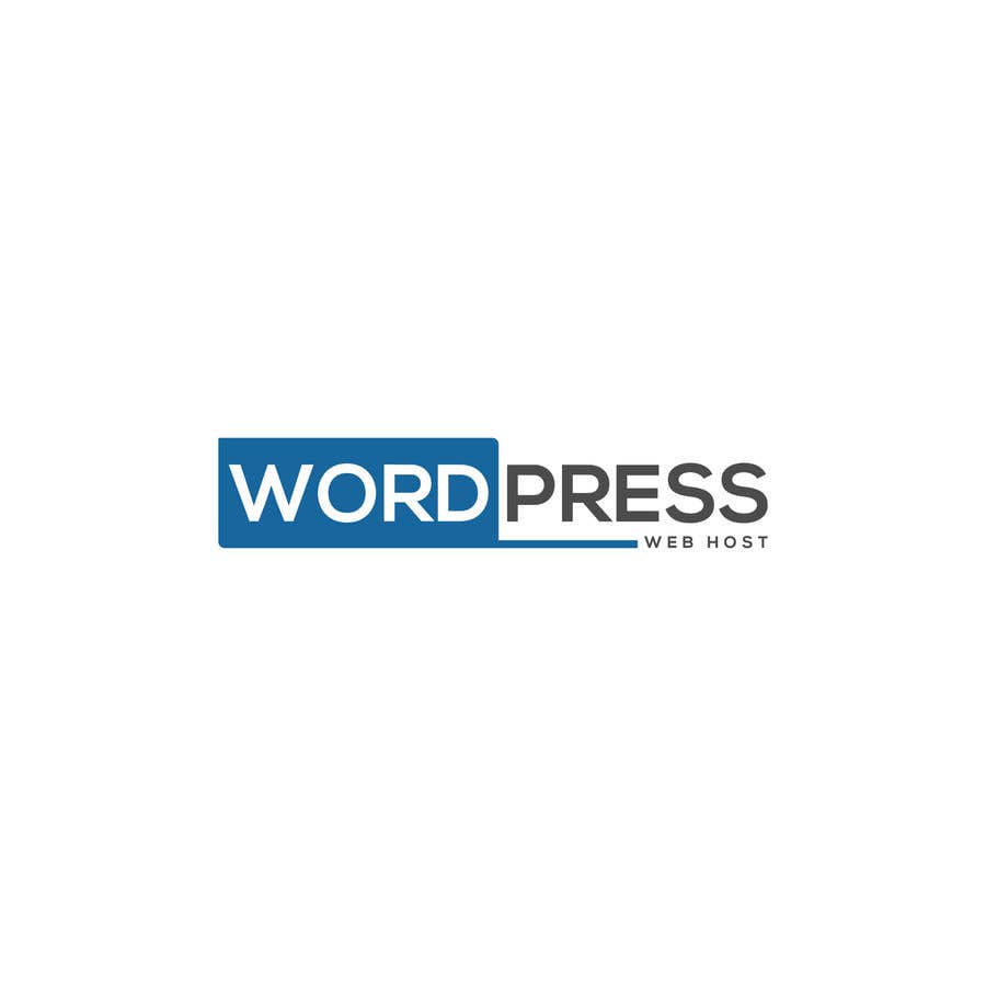 Penyertaan Peraduan #264 untuk                                                 Logo For WordPress host
                                            