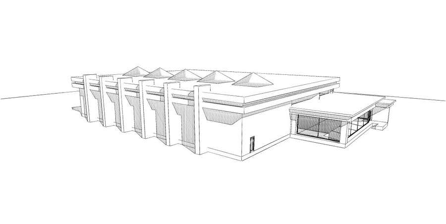Konkurransebidrag #2 i                                                 Design Concepts  for  building design(exterior) of indoor community swimming aquatic/ facilities
                                            