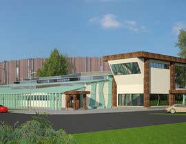 #18 para Design Concepts  for  building design(exterior) of indoor community swimming aquatic/ facilities de ameba07