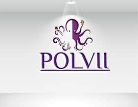 Nro 79 kilpailuun create a logo for an ice cream shop with this name: POLVII and with the figure of the octopus. käyttäjältä tazmim28198