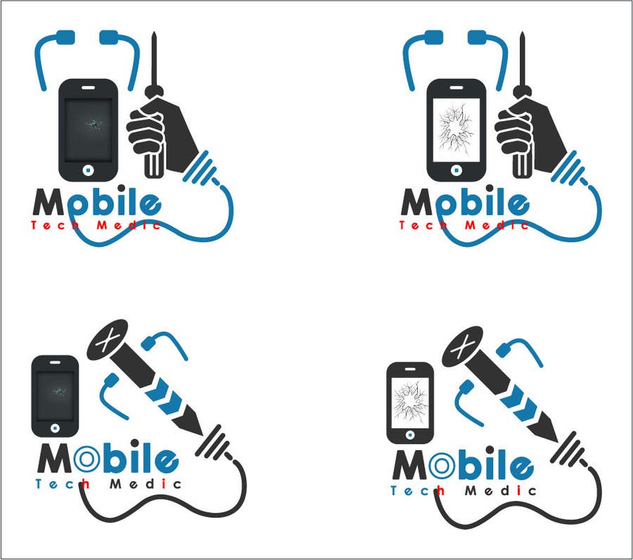 Tävlingsbidrag #34 för                                                 Design a Logo for Cell Phone Repair Company
                                            