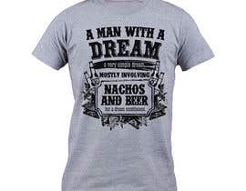 #9 untuk Retro Grey T-shirt Design Nacho oleh Youg