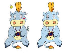 #21 para Illustration for a company mascot. [Hippo] por igraorartemiz