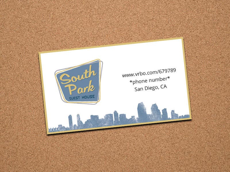 Contest Entry #94 for                                                 Design a Logo/ Business card for South Park Guest House
                                            