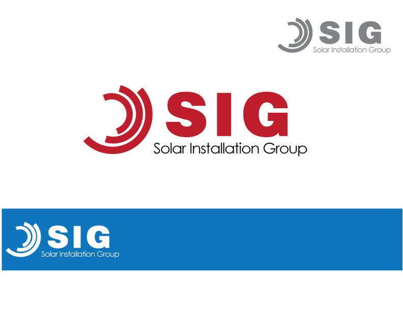ผลงานการประกวด #70 สำหรับ                                                 Design a Logo for SIG - Solar Installation Group
                                            