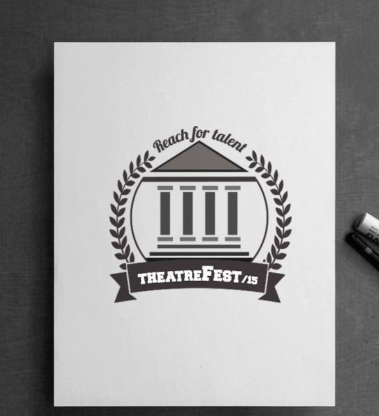 #37. pályamű a(z)                                                  Design a Logo for TheatreFEST/15
                                             versenyre