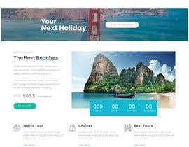 #18 untuk Homepage design for a informational travel website oleh RajuBepary