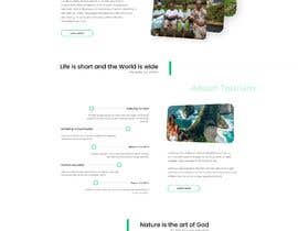 #21 untuk Homepage design for a informational travel website oleh smferdous