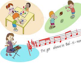 #18 για Illustration for Preschool activities for KIDS. από designerdevilz