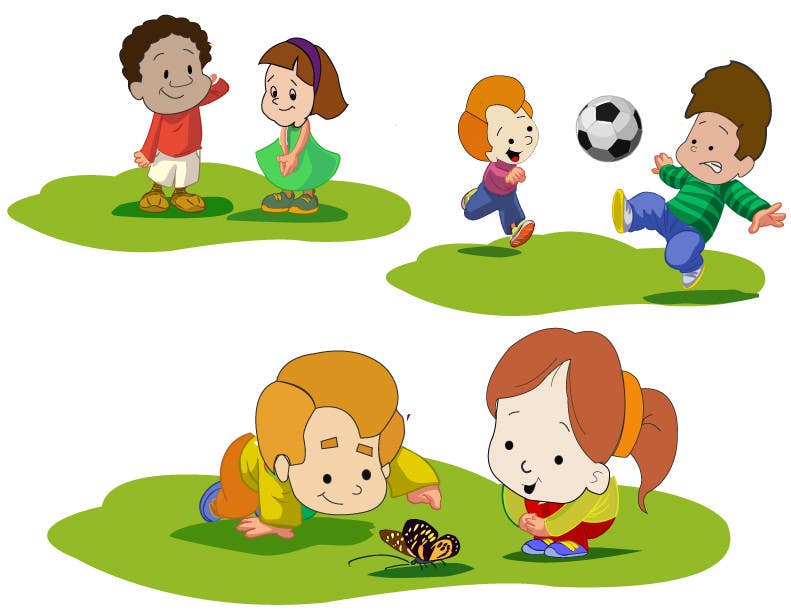 Inscrição nº 27 do Concurso para                                                 Illustration for Preschool activities for KIDS.
                                            