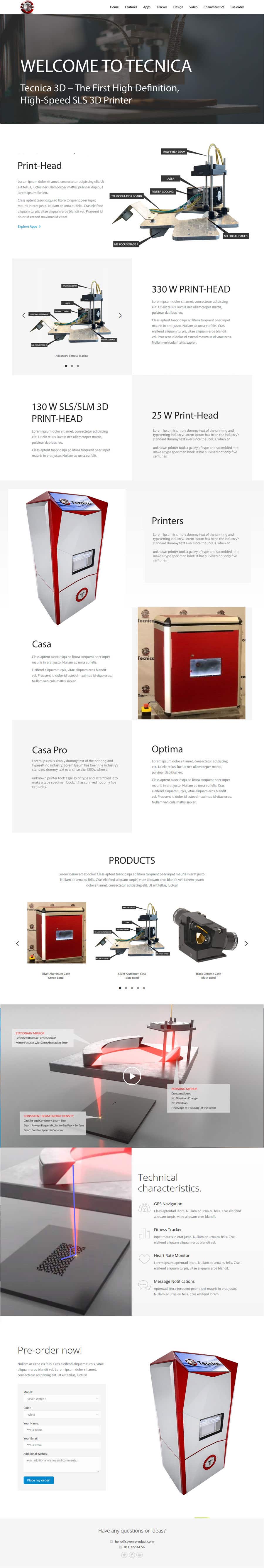 Proposition n°24 du concours                                                 Wordpress products pages using the7 theme
                                            