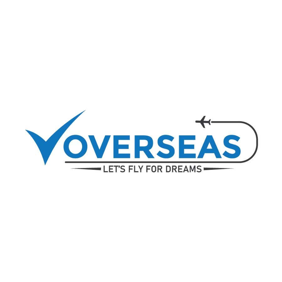 Contest Entry #57 for                                                 Unique Logo for overseas education consultancy,  V OVERSEAS,  TAG LINE  Let's Fly for Dreams
                                            