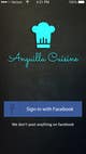 Miniaturka zgłoszenia konkursowego o numerze #8 do konkursu pt. "                                                    Anguilla Cuisine App UI Mockup
                                                "