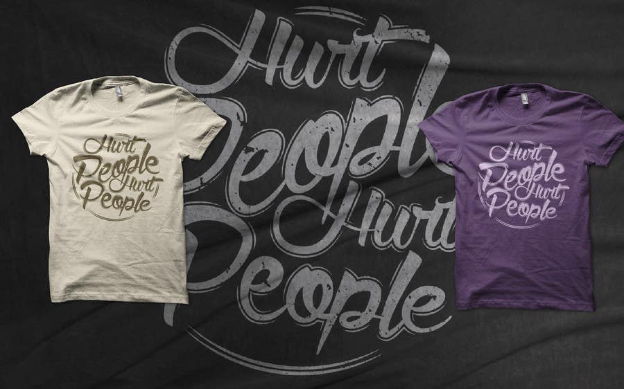 #57. pályamű a(z)                                                  Design a T-Shirt for HURT PEOPLE
                                             versenyre