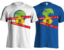#41 for Create a tshirt design of The World wrapped in caution tape by Moutaqii