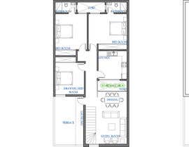 #20 pentru 3D Modern Elevation of house and suggest any improvement in map de către archiclan