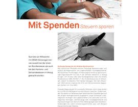 #45 pёr Sozialprojekt: Spenden-Brief Design nga Orphita