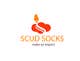 Predogledna sličica natečajnega vnosa #7 za                                                     Design a Logo for our company SCUD SOCKS
                                                