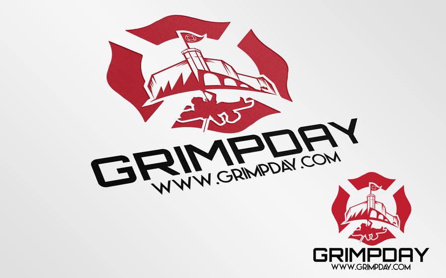 Proposta in Concorso #25 per                                                 Logo for the Grimpday an firemen organisation
                                            