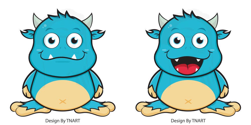 Kilpailutyö #109 kilpailussa                                                 Design a Cartoon Monster for a Media Company
                                            