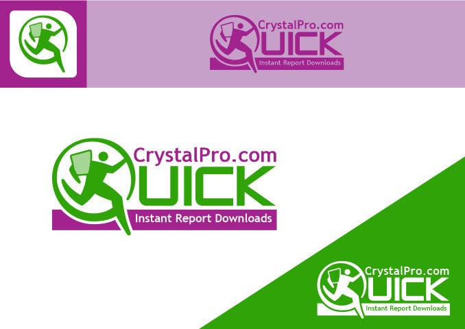 Contest Entry #11 for                                                 Design a Logo for QuickCrystalPro
                                            