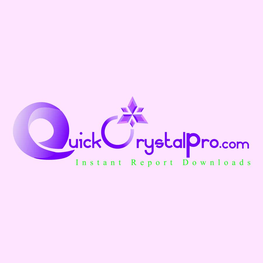 Participación en el concurso Nro.3 para                                                 Design a Logo for QuickCrystalPro
                                            