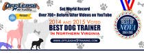 Graphic Design Inscrição do Concurso Nº71 para Design a Banner for Dog Training Business